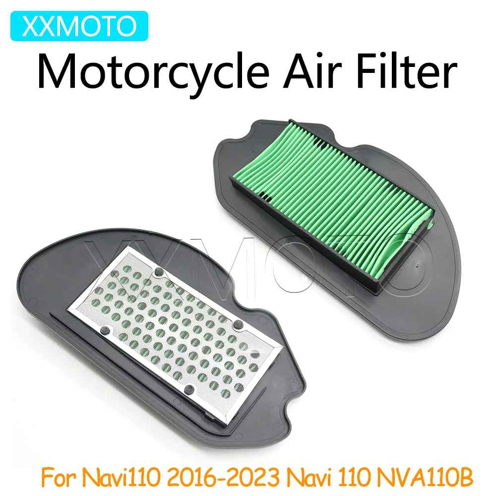 

For Honda Navi110 2016-2020 2021 2022 2023 Navi 110 NVA110B NVA 110B Motorcycle Air Filter Intake Cleaner System Accessories