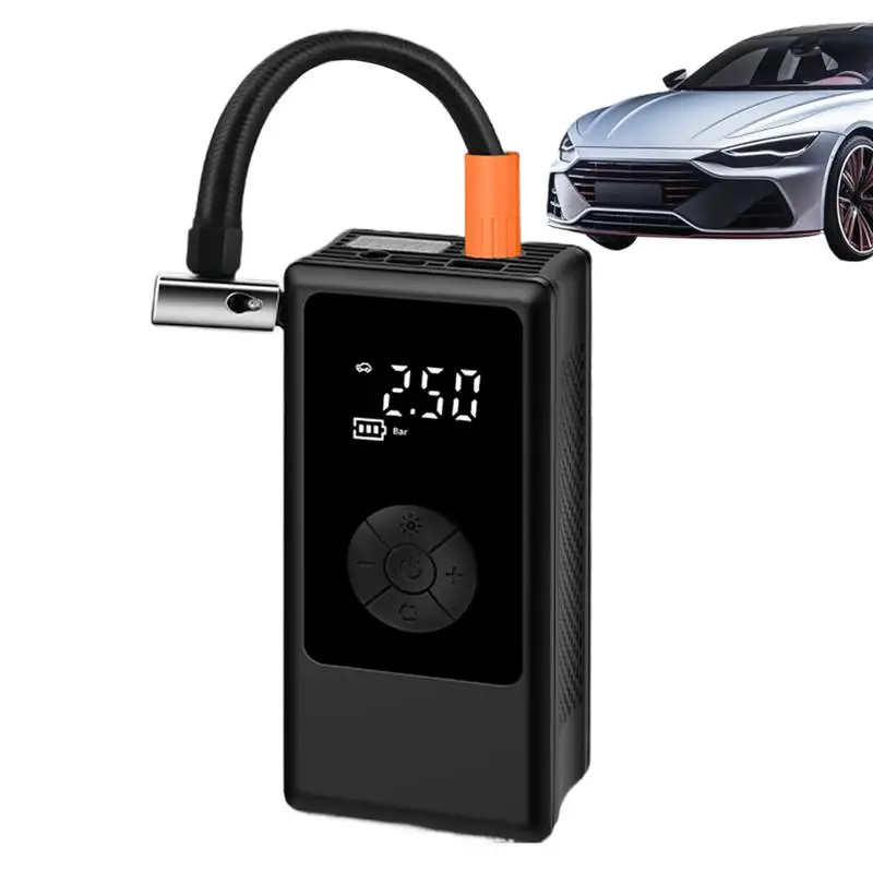 

Heavy Duty Car Tire Inflator Cordless Tire Inflator Portable Air Compressor Direct Drive Inflation Pump Car Electric Air Pump