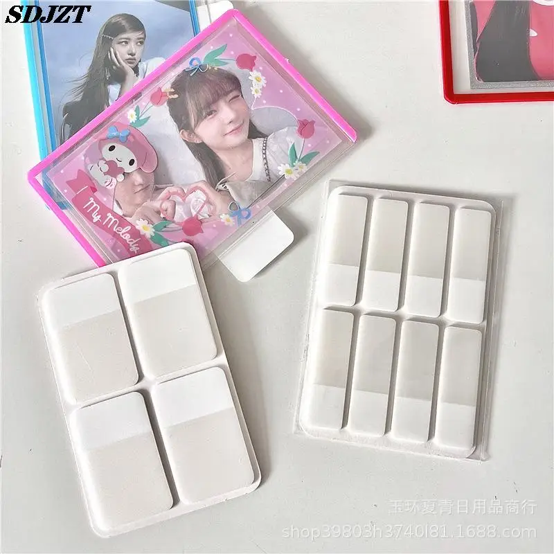 Матовые простые белые наклейки на индекс, 80/160 страниц, прозрачные этикетки, наклейки «сделай сам», клейкие заметки, офисные и школьные принадлежности