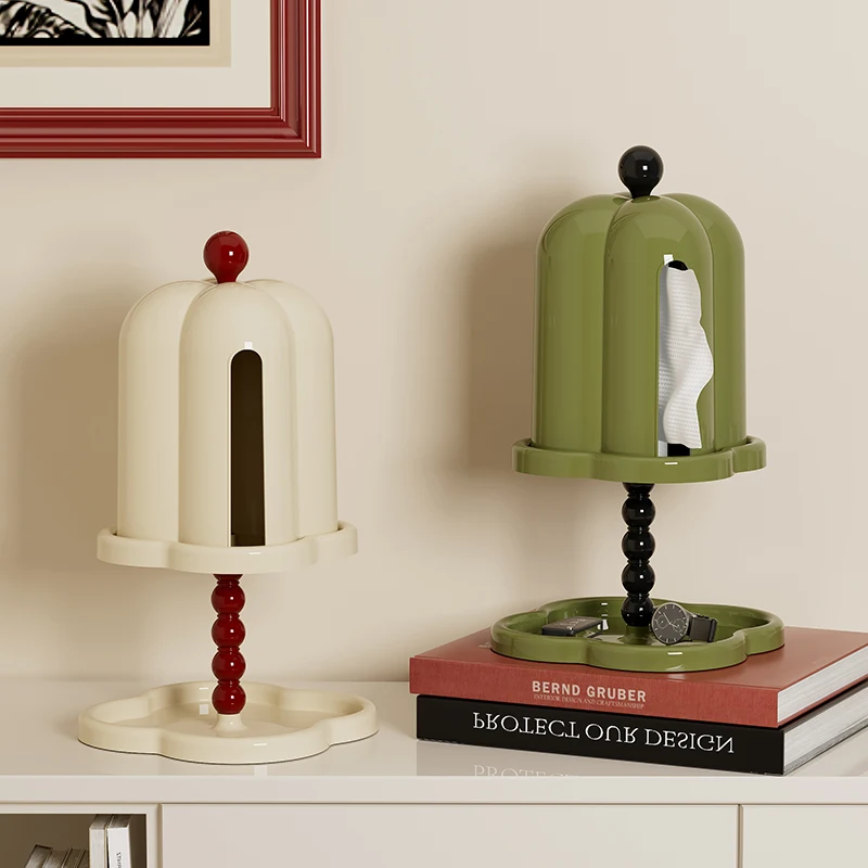 UFORU French retro tissue box in the ancient style of advanced sense of box creative living room light luxury pumping paper box