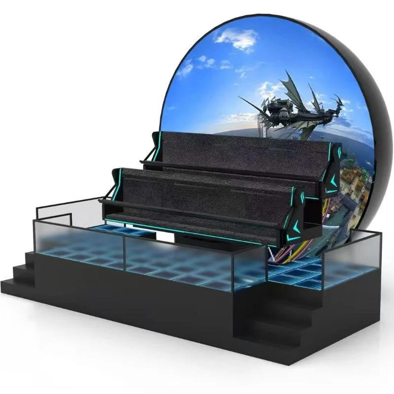 Fly World 360/4K/IMAX/3D VR Flying Theater Immersive Indoor Dome Experience Custom LED Screen Manufacturer Cinema