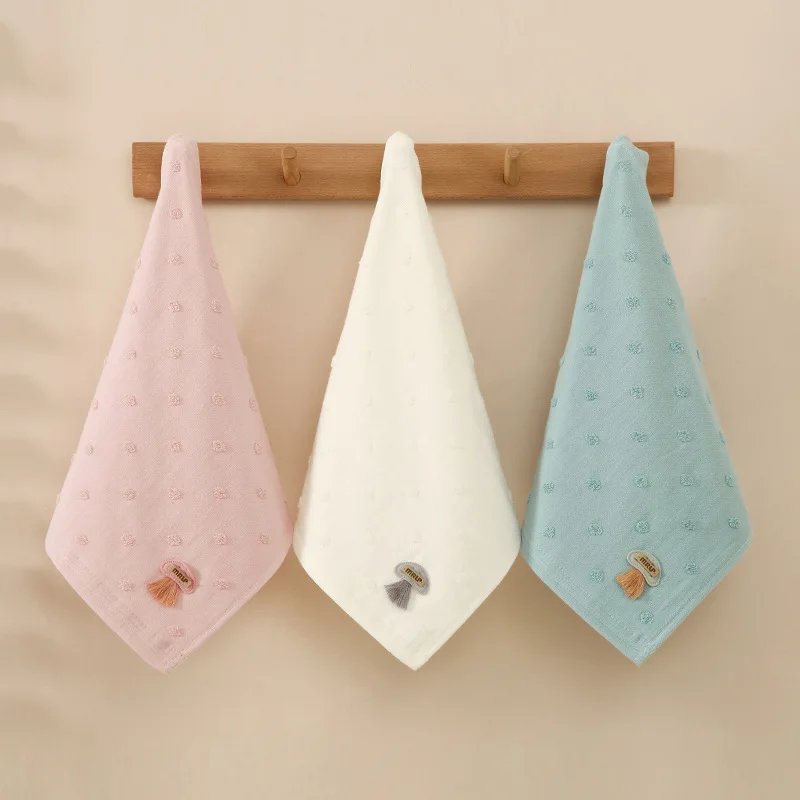 Japanese-style Mushroom Appliqué Towel Gauze Cotton Face Towel Soft and Absorbent Household Face Towel Hotel Towel and Gift Set