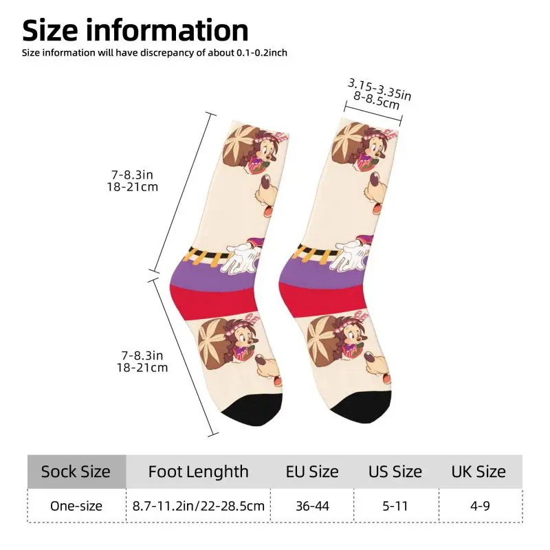 مخصص جوفي جوف رجل طاقم الجوارب للجنسين Kawaii أنيمي الكرتون       الربيع الصيف الخريف الشتاء اللباس الجوارب
