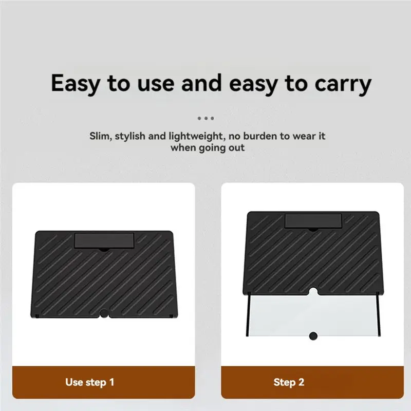 【ABUP】20 Inch Screen Magnifier 3D HD Phone Magnification Projector Screen Magnification Compatible with All Smartphones,Black