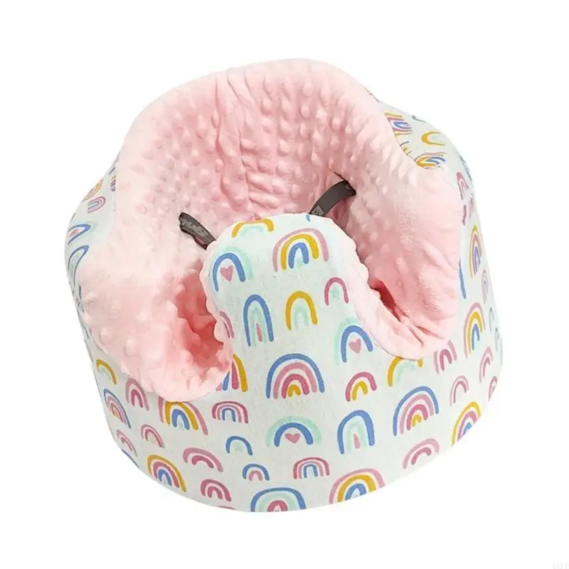 غطاء انزلاقي مريح لمقاعد سلامة الأطفال من بامبو وأكمام كرسي الأطفال الرضع #5