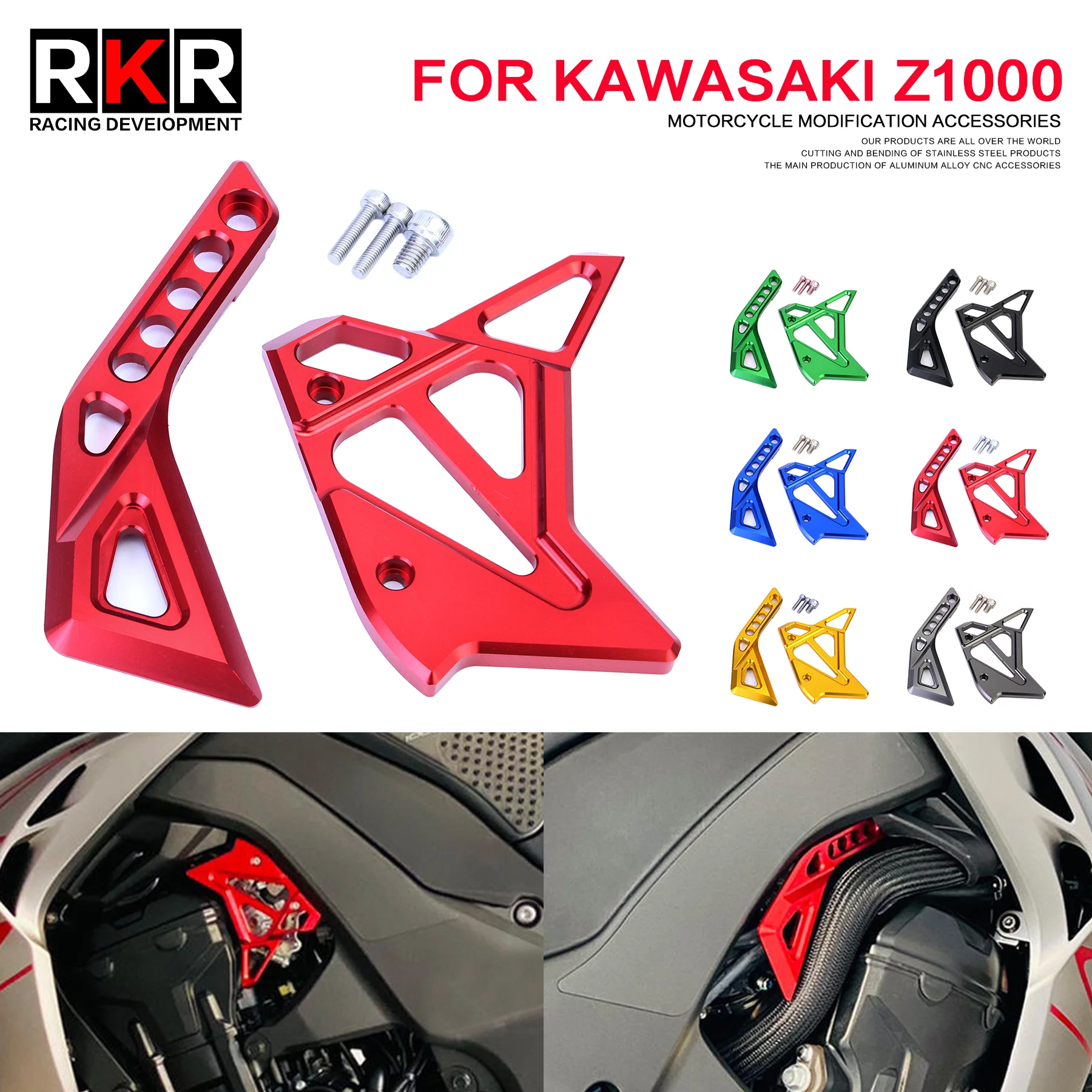 

CNC Motorcycle EFI Electronic Injection Side Cover Decorate Guard Protector Accessories for Kawasaki Z1000 Z 1000 2014-2023 2022