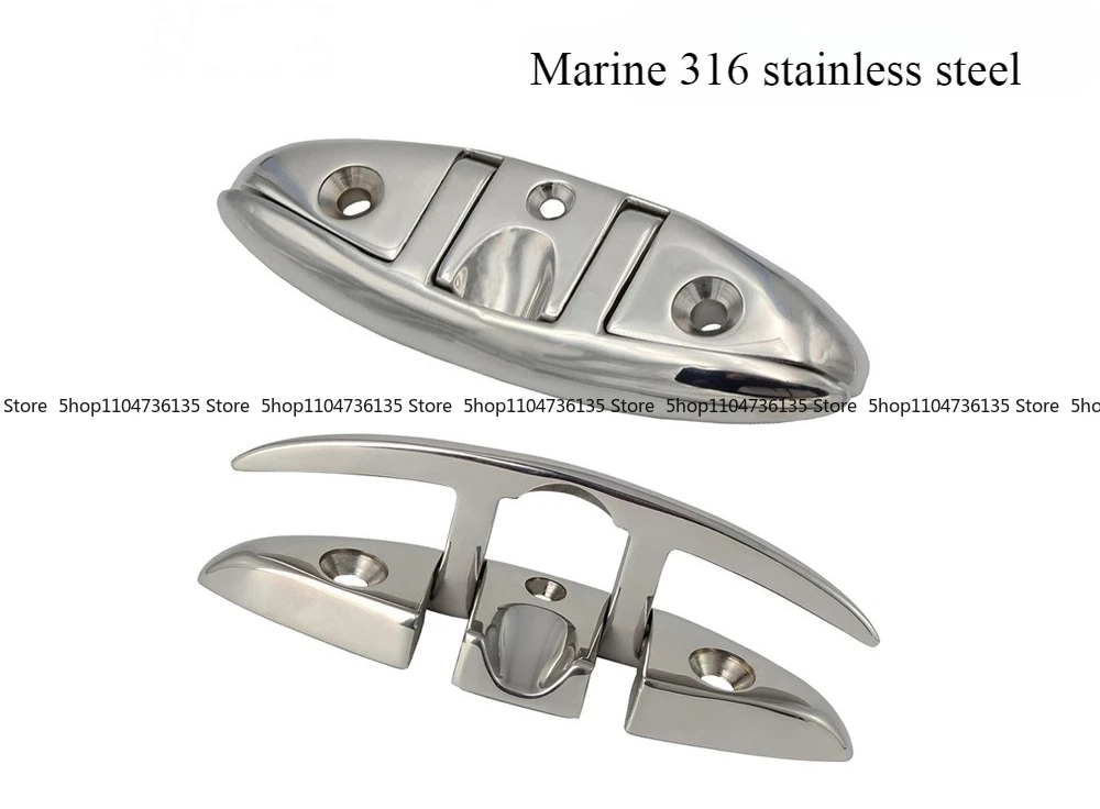 مسمار كابل سحب من الفولاذ المقاوم للصدأ 316، عمود رباط كومة أجهزة اليخوت البحرية، مسمار كابل قابل للطي بمخلب