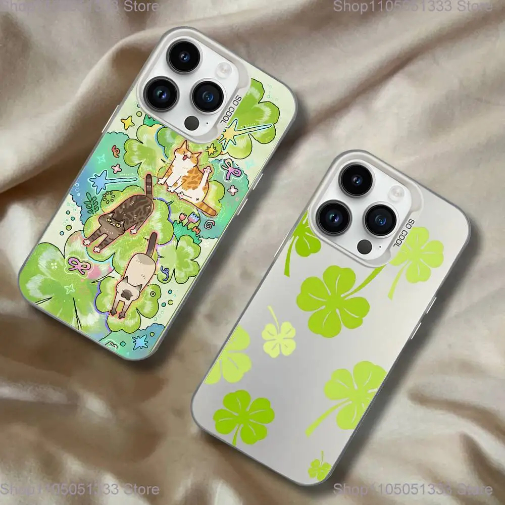 

Cute Christmas Tree Snowman Phone Case For iPhone 16,15,14,13,12,11,Pro,XS,Max,Plus,Mini,SE White Candy Matte Shockproof Cover