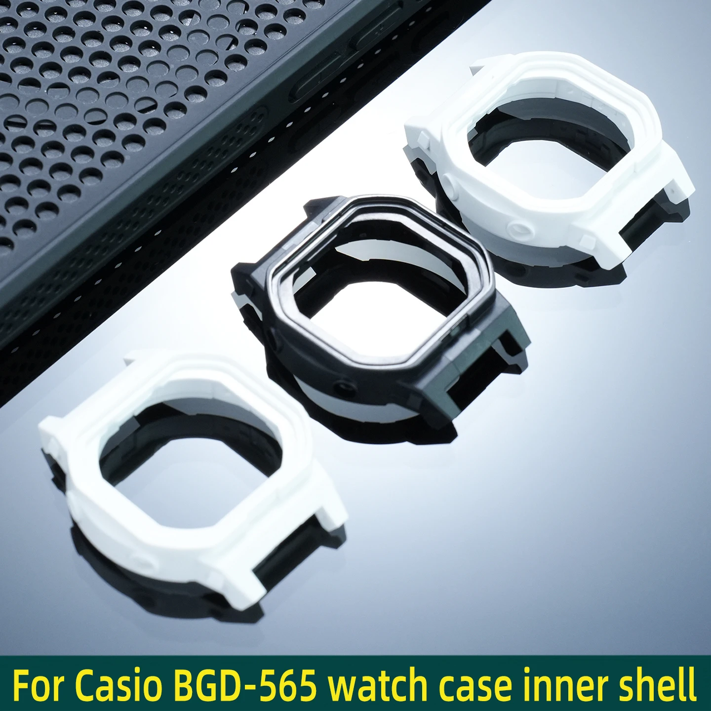 

Suitable for Casio BGD-565 resin case, bgd-565 silicone inner case, men's phone accessories in white and black