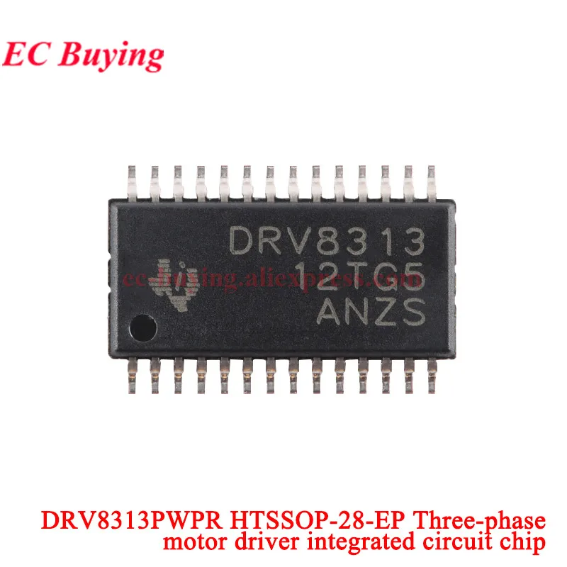 DRV8302 Motor Drive Module High Power BLDC Brushless PMSM Drive ST FOC Vector Control Amplifier Board DC 5.5-45V 15A DRV8313