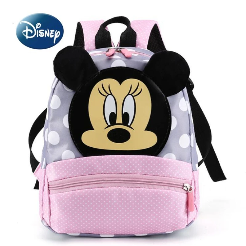 

Disney's New Mickey Children's Backpack Cartoon Cute Girls' School Bag Large Capacity High Quality Fashion Children's Backpack