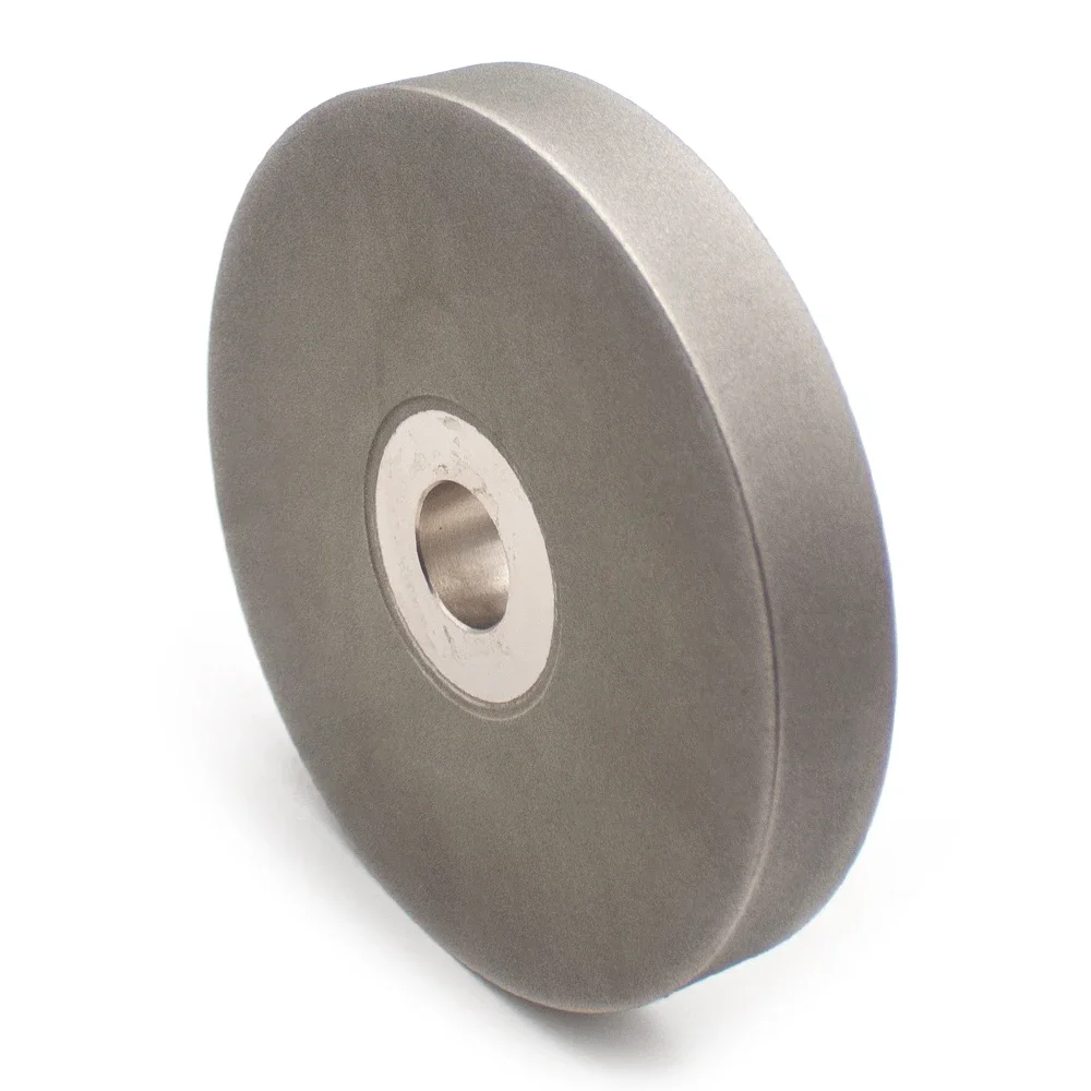 150mm Double-Sided Diamond Grinding Wheel - 80/150/240/320/400 Grit - For Metal, Jade, Gemstone, Alloy Polishing (25.4mm Bore)