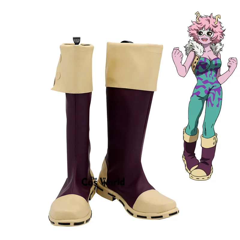 

My Hero Academia Mina Ashido Anime Customize Cosplay Shoes Boots