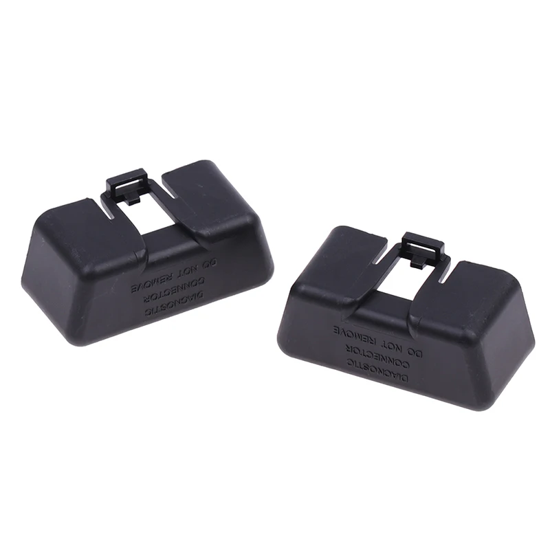 2 Pcs Car OBD Interface Dust Cover 16pin Plug Clogging Cap