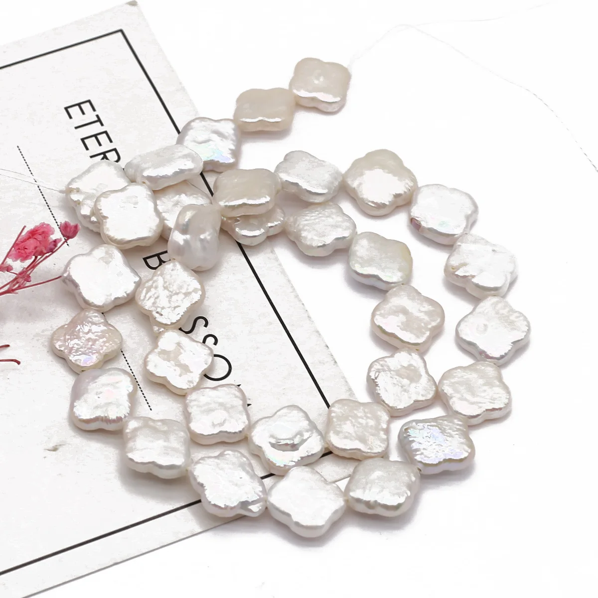 Natural Freshwater Baroque Pearl Beads Geometry Shape Isolated Loose Beaded for Jewelry Making DIY Bracelet Necklace Accessories