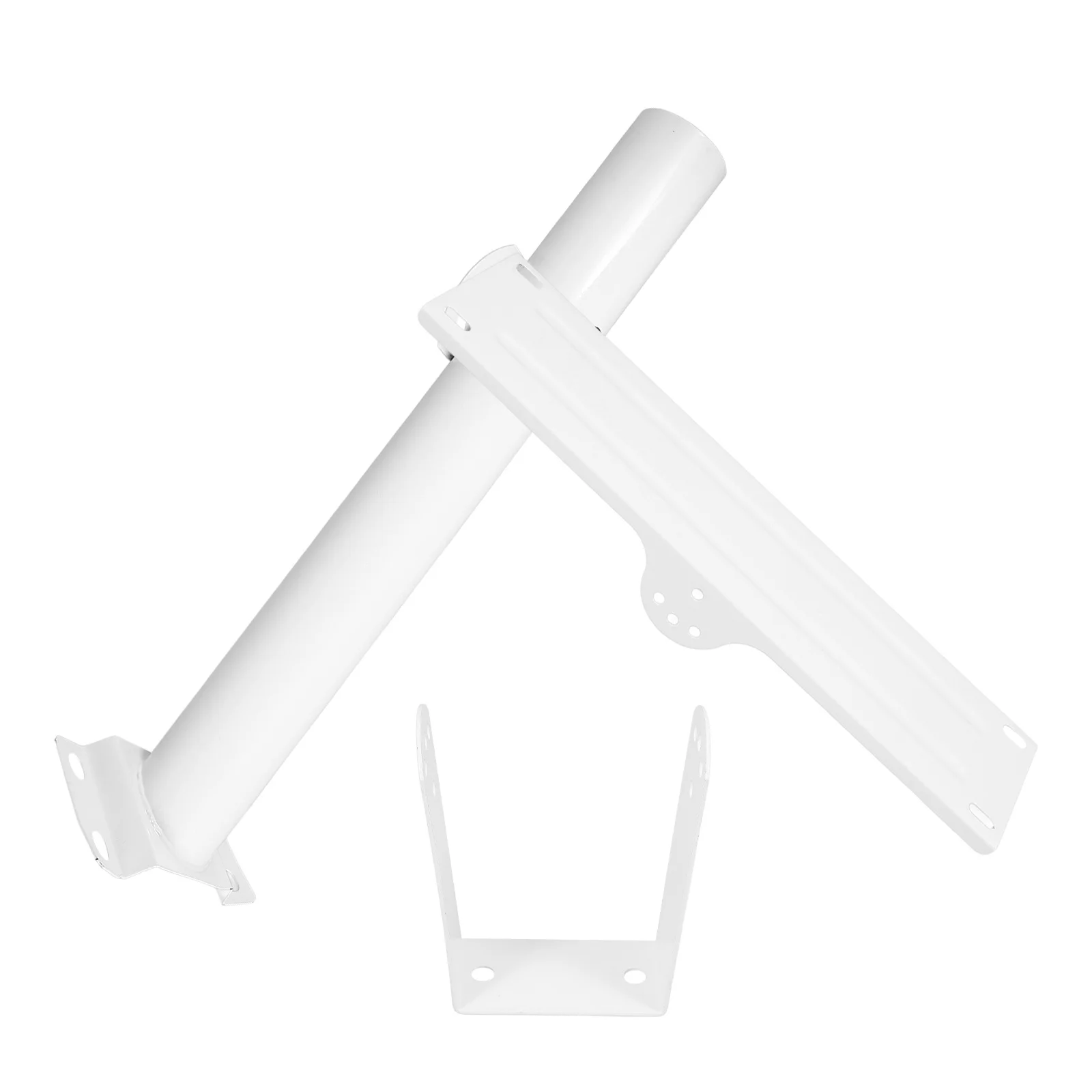 

1pcs Solar Mounting Bracket Kit Metal For Outdoor Street Light Pole Ground Mounting Deck Poles String Lights Fence Dock