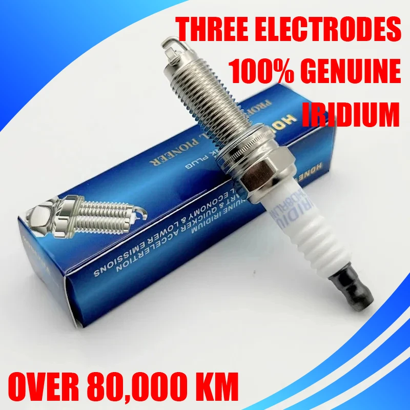 4pcs three electrodes iridium DHD8RLNW11 spark plug for ILZKR7B-11S ILZKR7B11 SILZKR7C11S IXUH22 IXUH22I DILZKR7A11G SXU22HCR11S