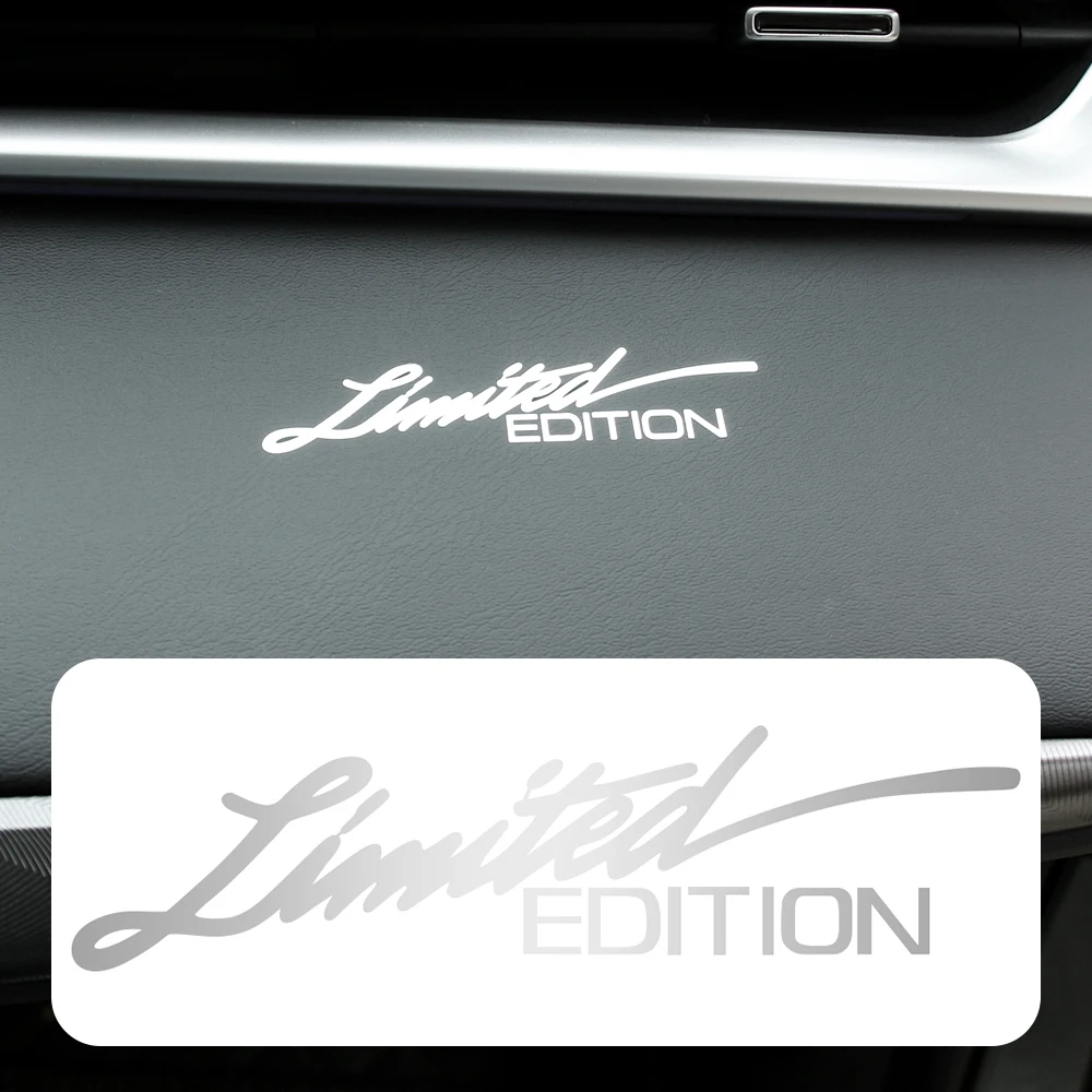 

Металлическая наклейка-эмблема ограниченного выпуска для кузова автомобиля двери окна наклейка для Peugeot 206 208 308 307 207 3008 407 люк SW CC RCZ