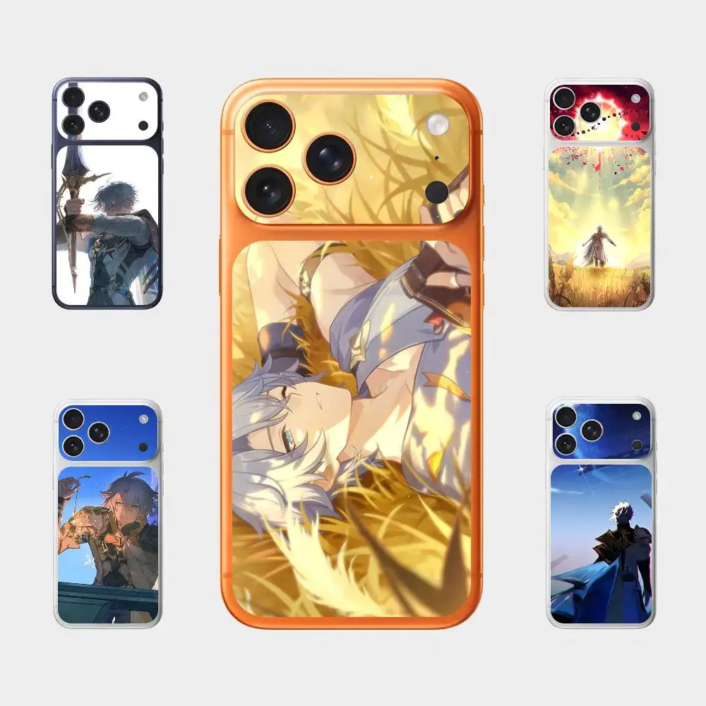 

P-Phainon HSR For iPhone 17 Pro Max Full Back Cover Decal Wrap Skin Rear Protective Sticker Film