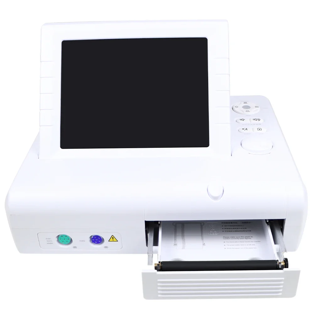 CMS800G Fetal Doppler Ultrasound Monitor 24 Hours Recorder Prenatal Heart Rate Monitor Movement FHR TOCO FMOV