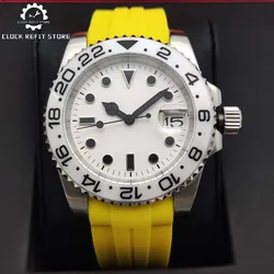 Men's Casual Watch, Automatic Mechanical , Sapphire Glass, Rubber Strap, Ceramic Bezel, Water Resistant