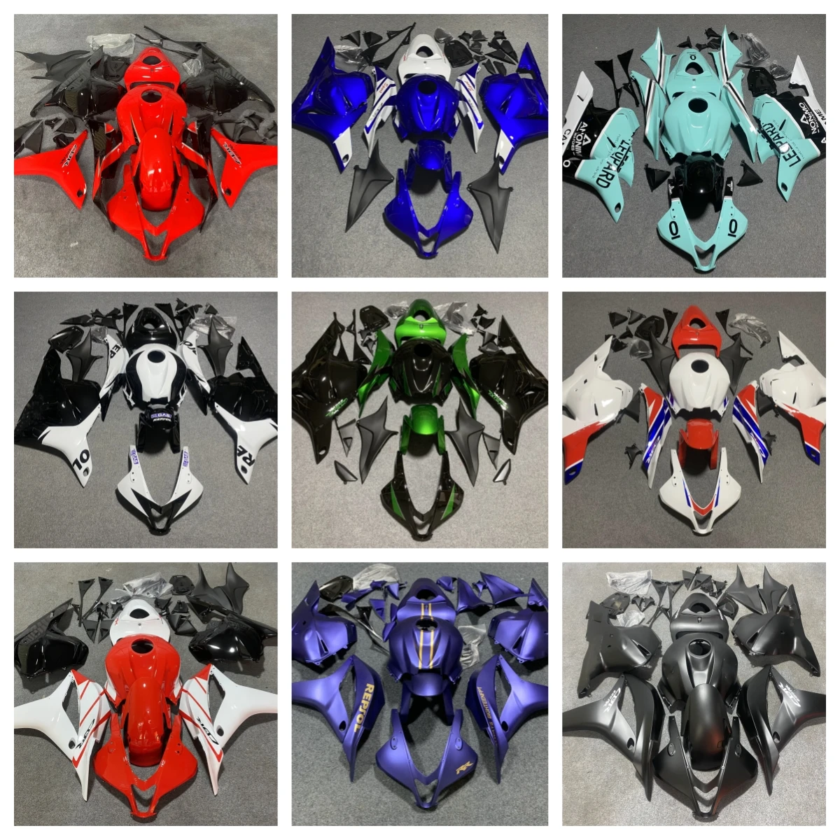 New ABS Motorcycle Whole Fairings Kit fit for CBR600RR F5 2009 2010 2011 2012 CBR600 RR CBR 600RR bodywork full abs fairing kits
