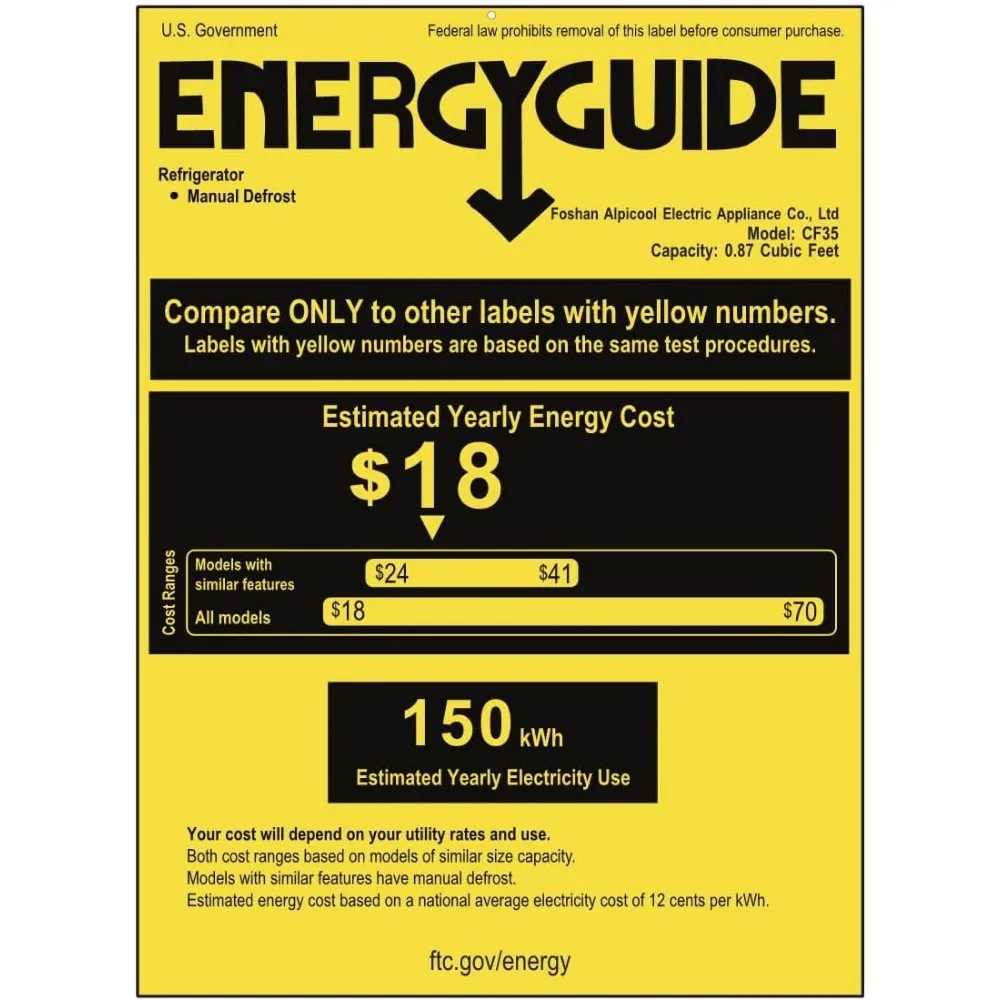 Refrigerador portátil para coche, congelador de 12 voltios, 32 cuartos (30,6 litros), enfriamiento rápido, 12 V, 4 ℉ ~ 68 ℉