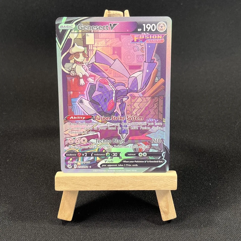 

Miniso Pokémon TCG Holo VMAX/VSTAR Meta Cards + Free Sleeves - BRS/ASR/FST Series