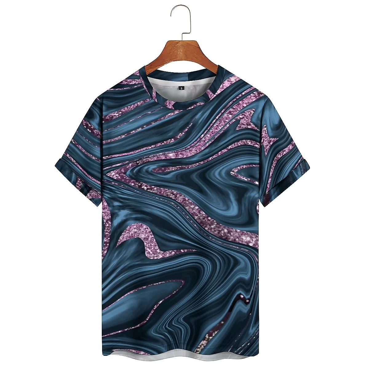 Men and Women's Printed Short-sleeved Men's Couple's Clothing Funny T-shirts