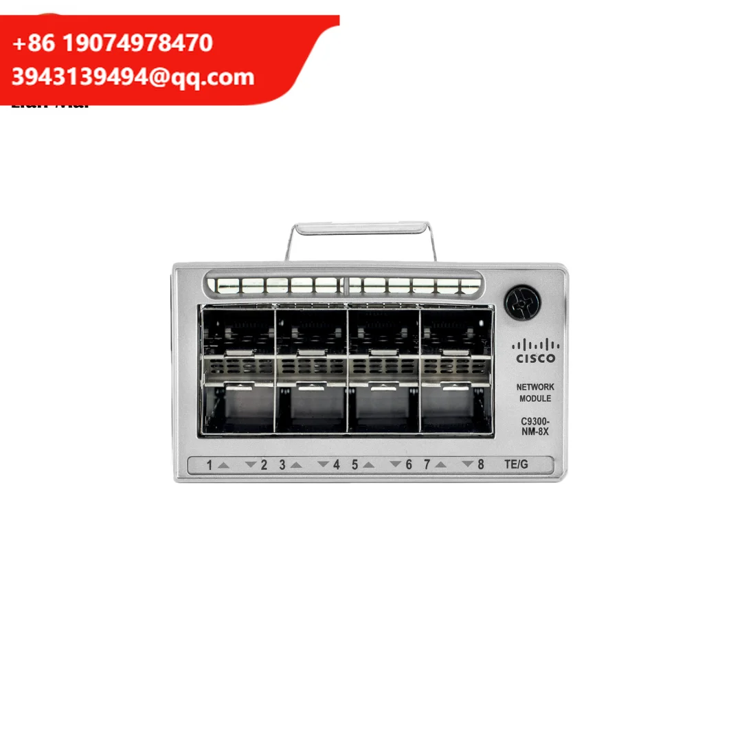 

Модуль сетевого оборудования Cisco Catalyst 9300 Series 8x 10 Gigabit Ethernet C9300-NM-8X
