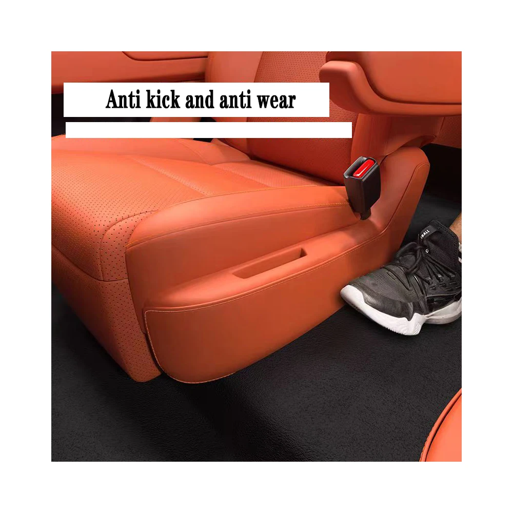 Segunda fileira assento corredor Anti Kick Pad, Decoração Interior do carro, Espessamento de proteção, LiXiang L8 2022 2023 2024