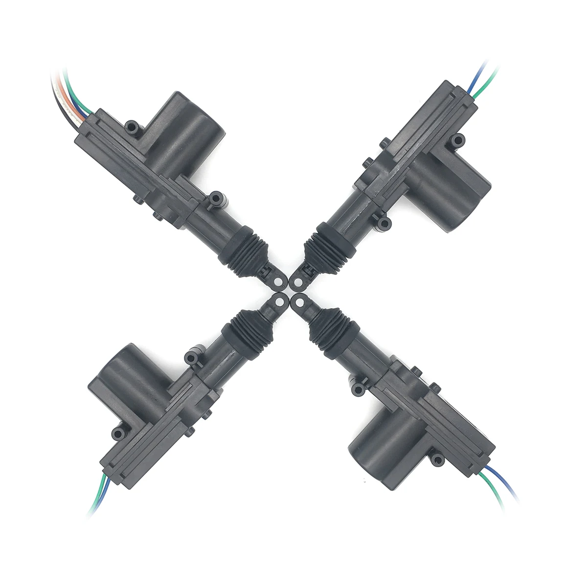 Universal 12v 24v DC Smart Reminder Auto Lock Pick Set ABS Suitcase Central Locking System Anti-Theft Alarm