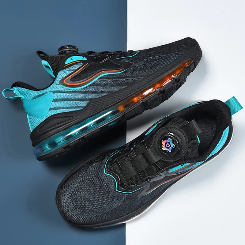 

ONEMIX NEW Running Shoes Men Air Cushion Sneakers Outdoor Anti Slip Sport Shoes Men mesh Breathable Jogging Shoes Large size 48