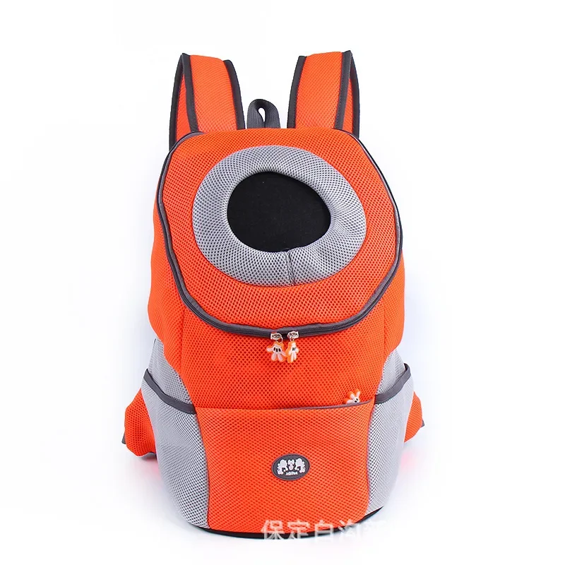 [Foreign Trade Hot Sale] Breathable and cooling pet bag, portable chest double shoulder dog bag when going out, pet supplies