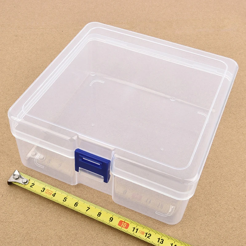 

Plastic Box Transparent Jewelry Organizer Sample Box Small Tool Storage Box Nail Enhancement Tool Box Mobile Phone Repair Case