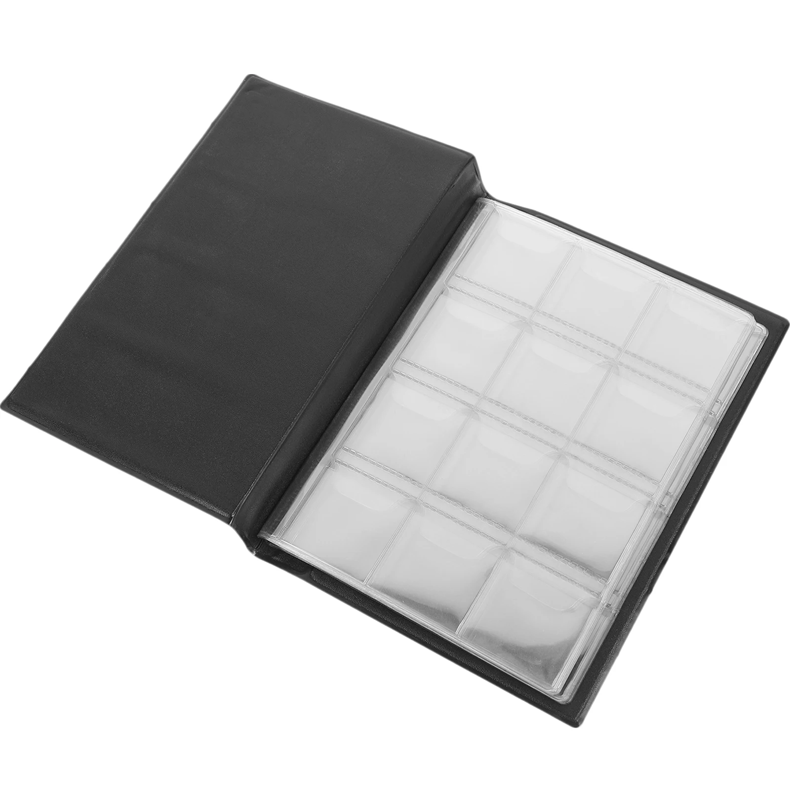 

120 Coin Collection Album PU Holder Smooth Surface Storing Protecting Organizing Commemorative Coins Portable Collector