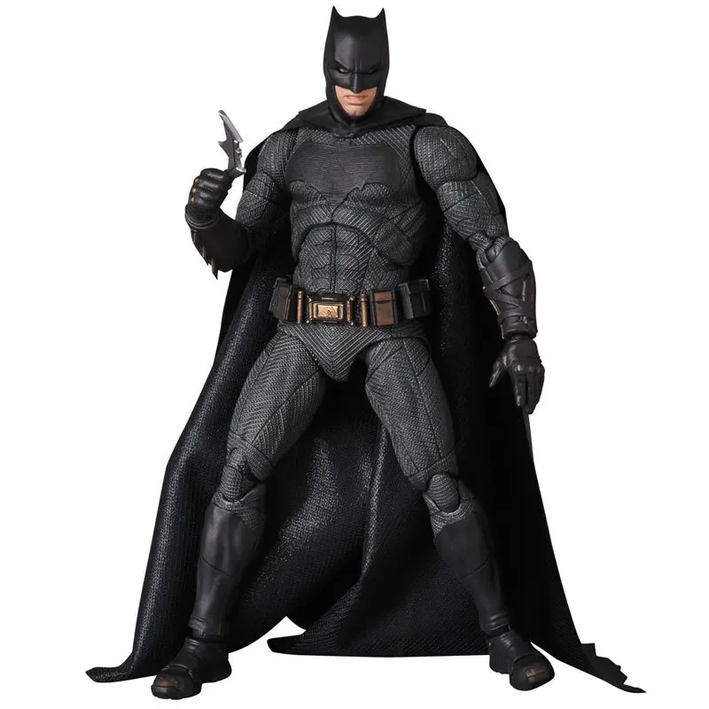 Popular Batman Action Figure Bruce Wayne Mafex 056 Action Figure Batman Joint Movable NECA Anime Model Birthday Present for Fans