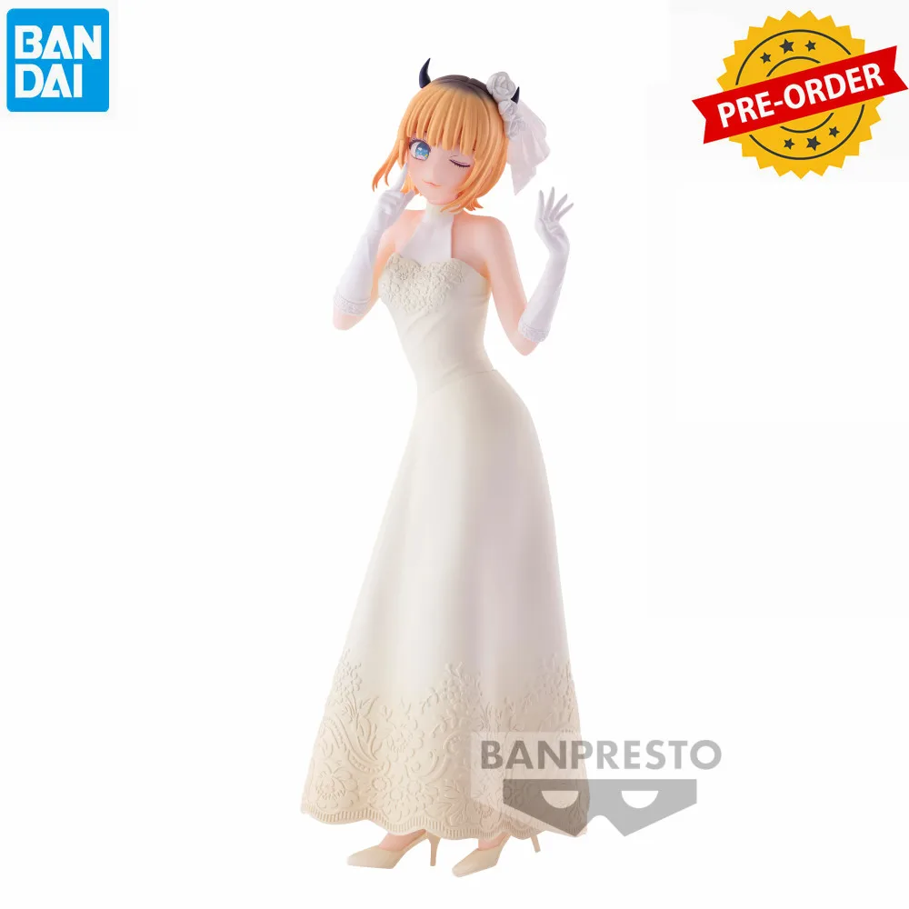 Bandai OSHI NO KO MEMcho BRIDAL DRESS FIGURE- Pvc Original Action Figures BANPRESTO Anime Figurine Toys