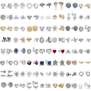 12 최고의 판매 블루 플라워 이어링 -same3