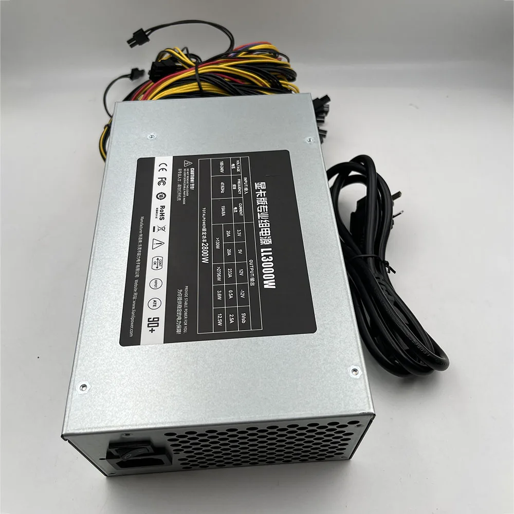 

Настольный блок питания ATX LL3000W 2800 Вт