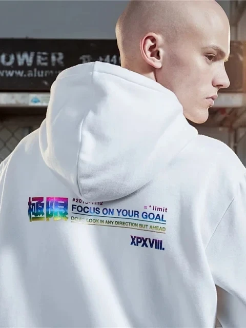 

Толстовка Xpx Zhou Baihao Extreme с принтом, свободного кроя, с длинными рукавами, молодежная, повседневная, модная, теплая, с капюшоном