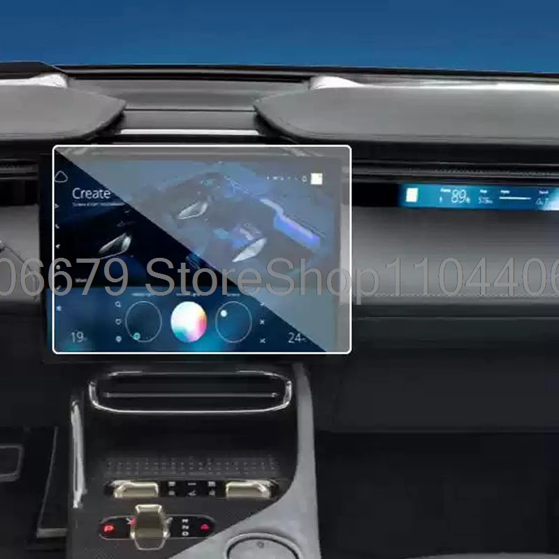 

Tempered glass Screen protector film For Lotus Eletre 2023 2024 2025 15.1inch car radio Gps Navigation display anti-scratch film