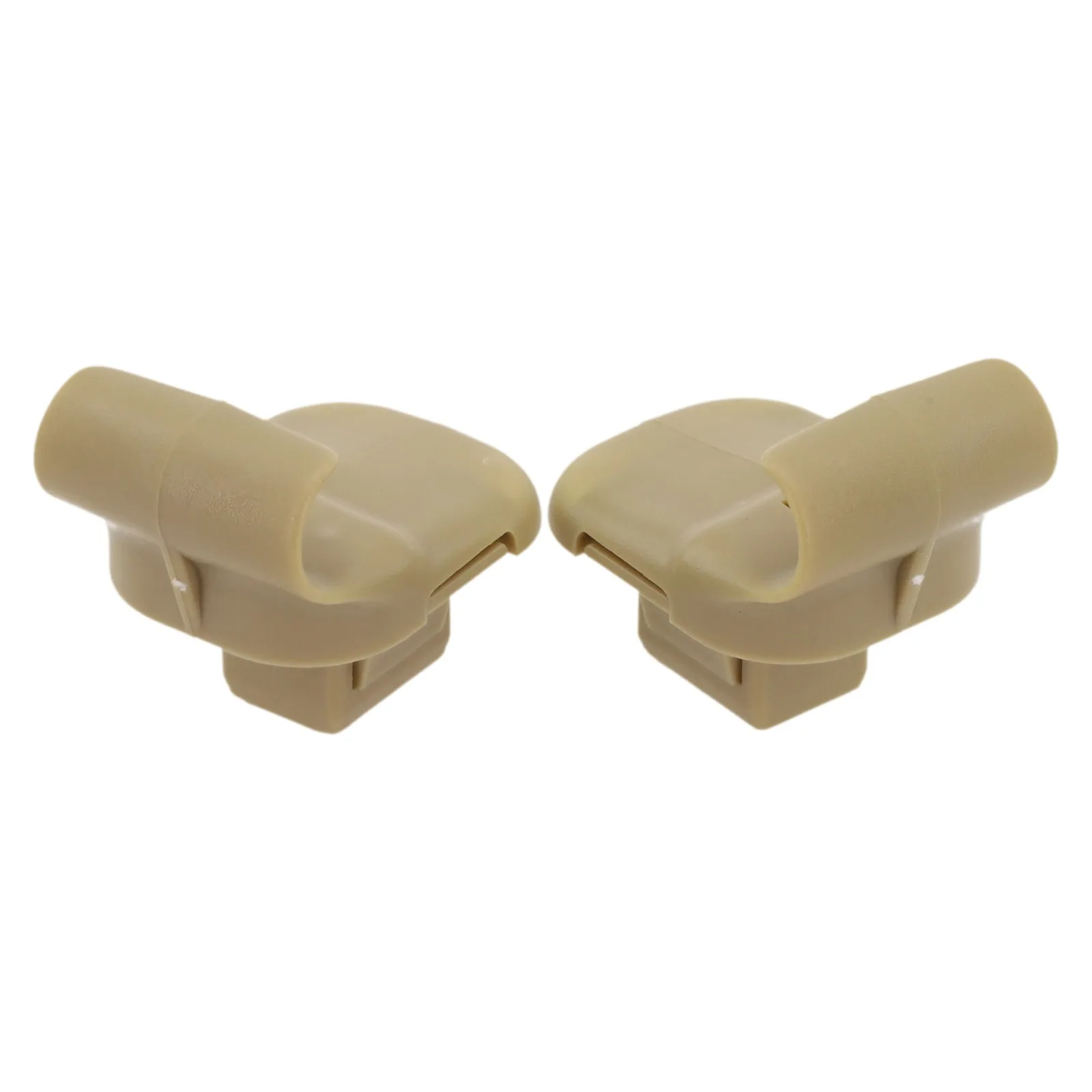 

2pcs Plastic Car Beige Sun-Visor Clip LC6269261B77 For Mazda 3 5 6 CX-7 CX-9 RX-8 Parts Accessories