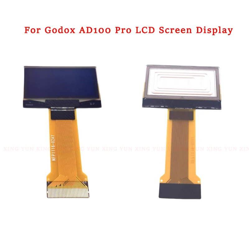 

1 шт. ЖК-экран-для Godox AD100 Pro, ЖК-экран, вспышка SPEEDLITE AD100Pro, запасная часть, запасная часть