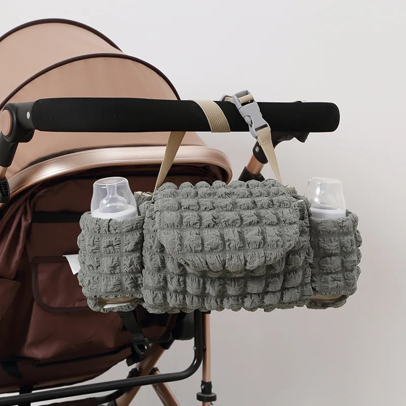 Baby Stroller Hanging Bag Pouch Storage Bag Mom's Bag Push Carrying Bag for Outings Multi Functional Hanging Bag for Car Seats