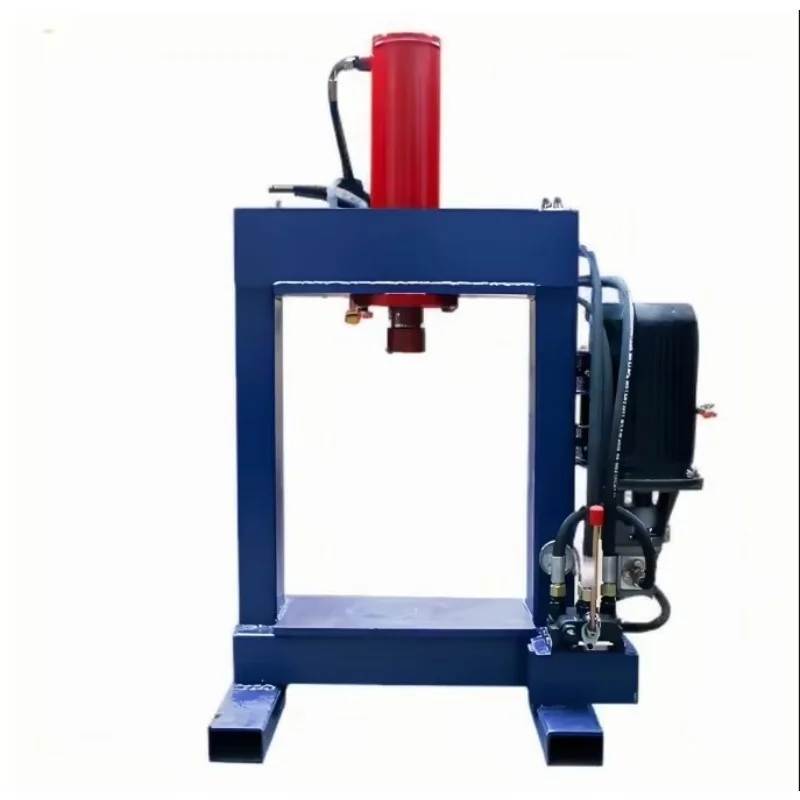 

30-Ton manual hydraulic workshop press Hydraulic workshop press with core motor gear and bearing assembly