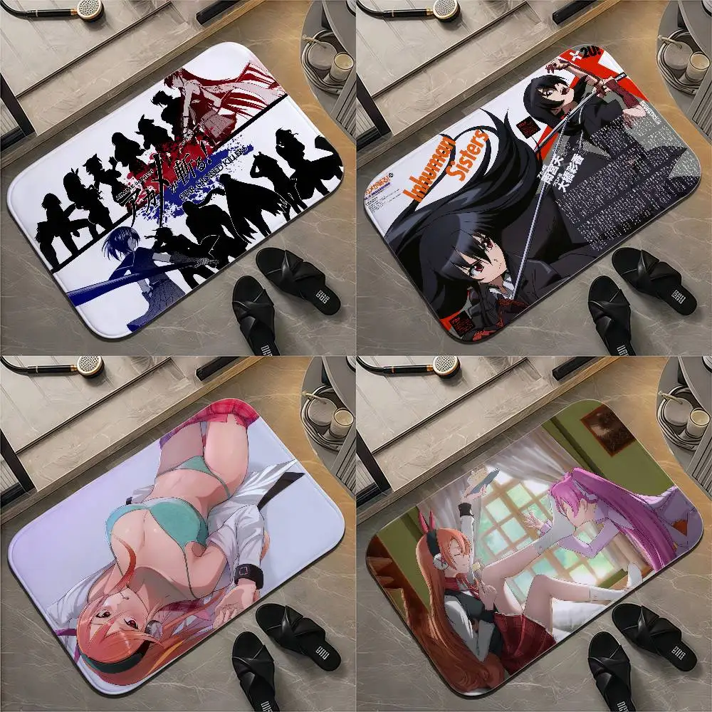 

Akame Ga Kill Mine Floor Mat Printed Large Carpets Room And Bedroom Carpets Bathroom Anti Slip Door MATS Small Carpets