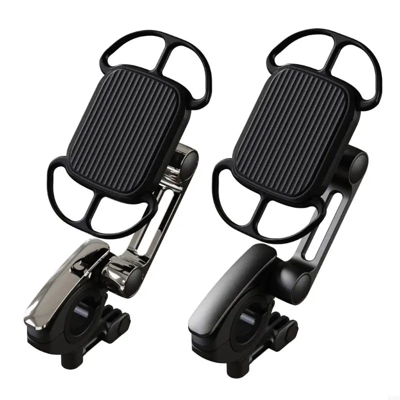 E65E Adjustable Bike Phone Holder,Universals Bicycles Motorcycle Cellphone Mount,Cycling Navigation Phone Mount