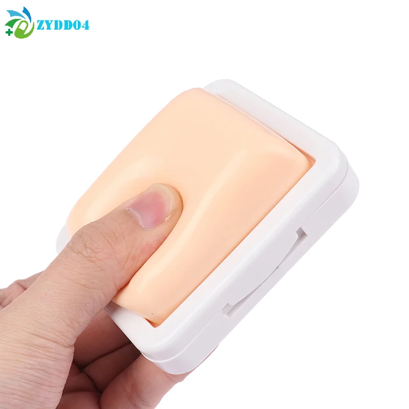 

● 1 шт., коврик для акупунктуры для начинающих, открытая крышка для практики китайской медицины, тренировочный инструмент для прижигания, тренировочный коврик для инъекций