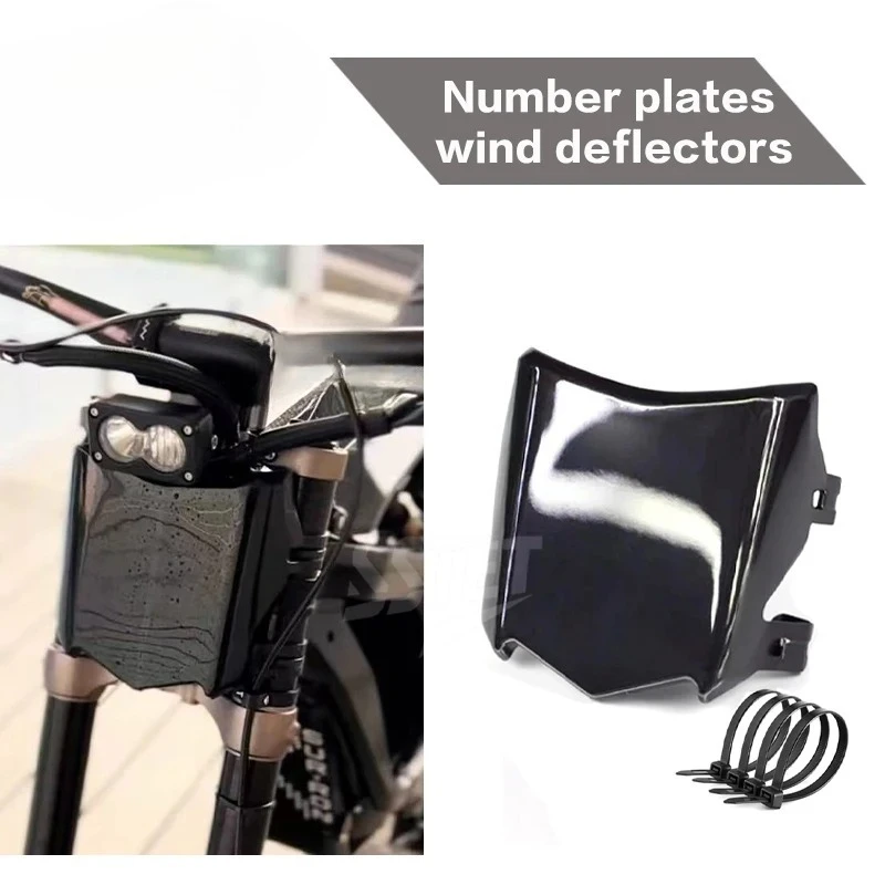 

Light Bee X модифицированный пластиковый передний номерной знак, чехол для номерных знаков для SUR Pit Dirt Bike Sur Ron, аксессуары для мотоциклов